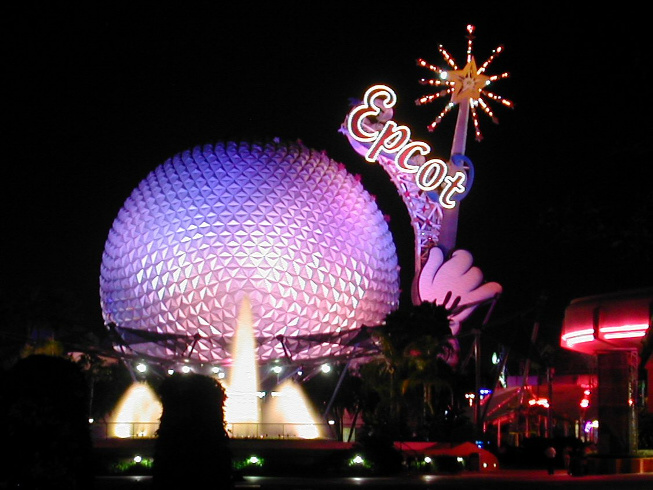 Epcot is one of many Disney theme parks in Florida.